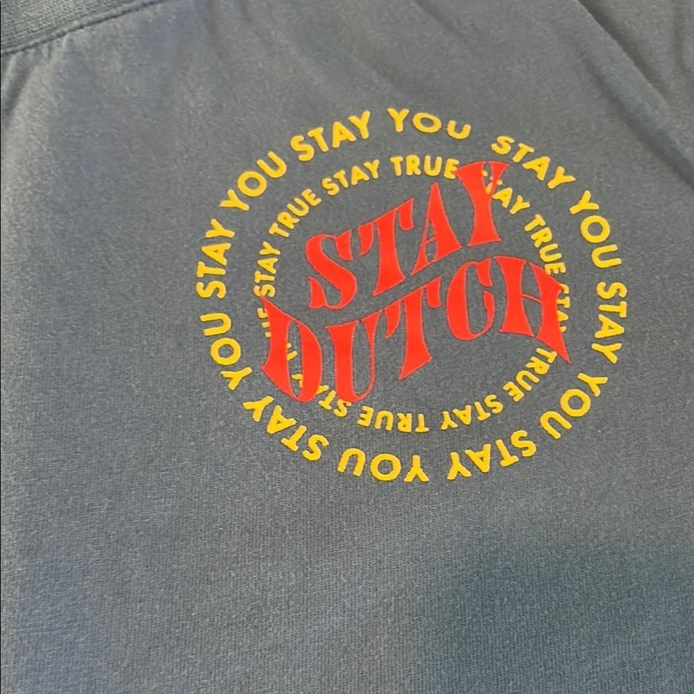 ✌️Dutch Brothers long sleeve t-shirt “stay Dutch” medium - Picture 2 of 8
